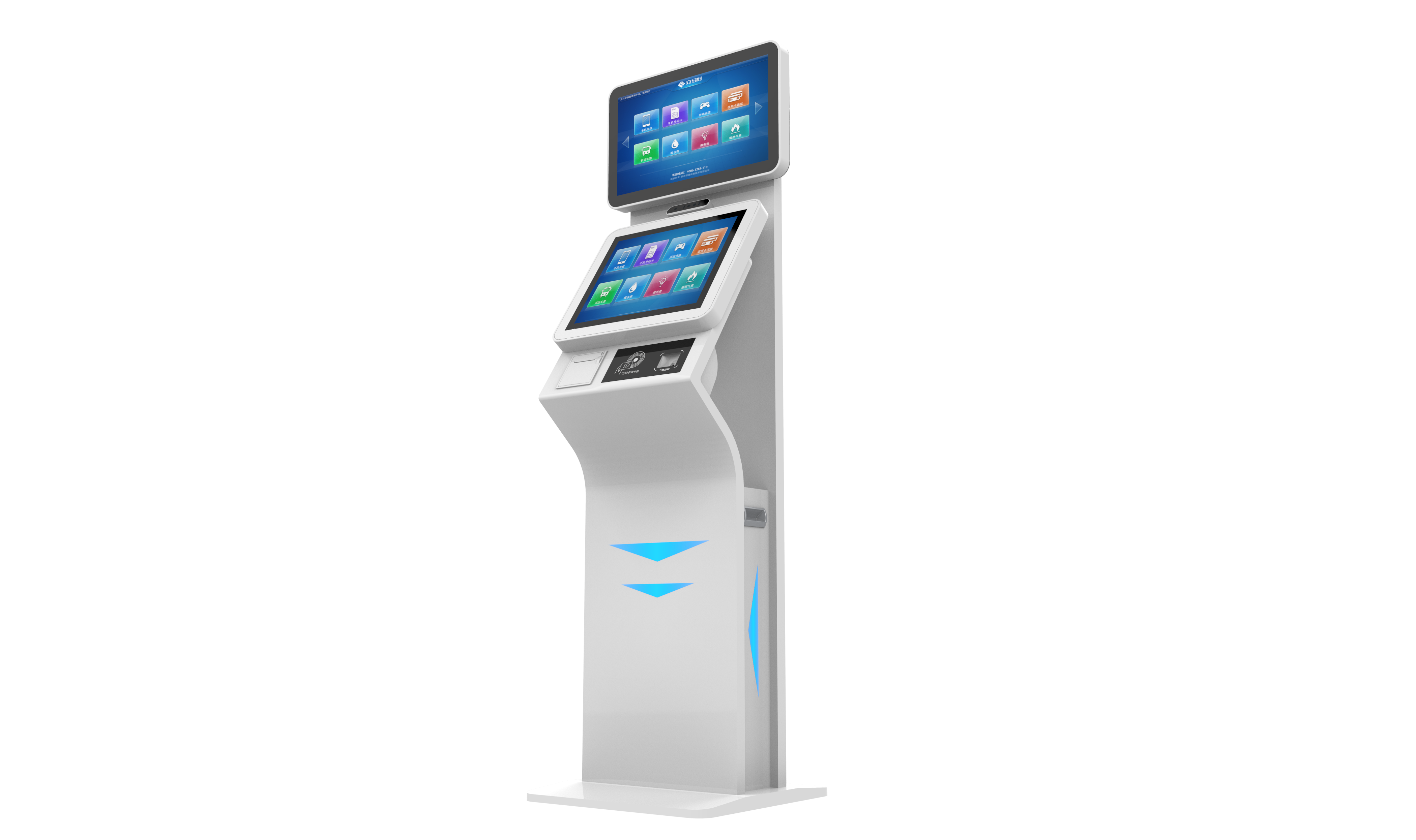 ZSKSD Z3雙屏自助訪客一體機