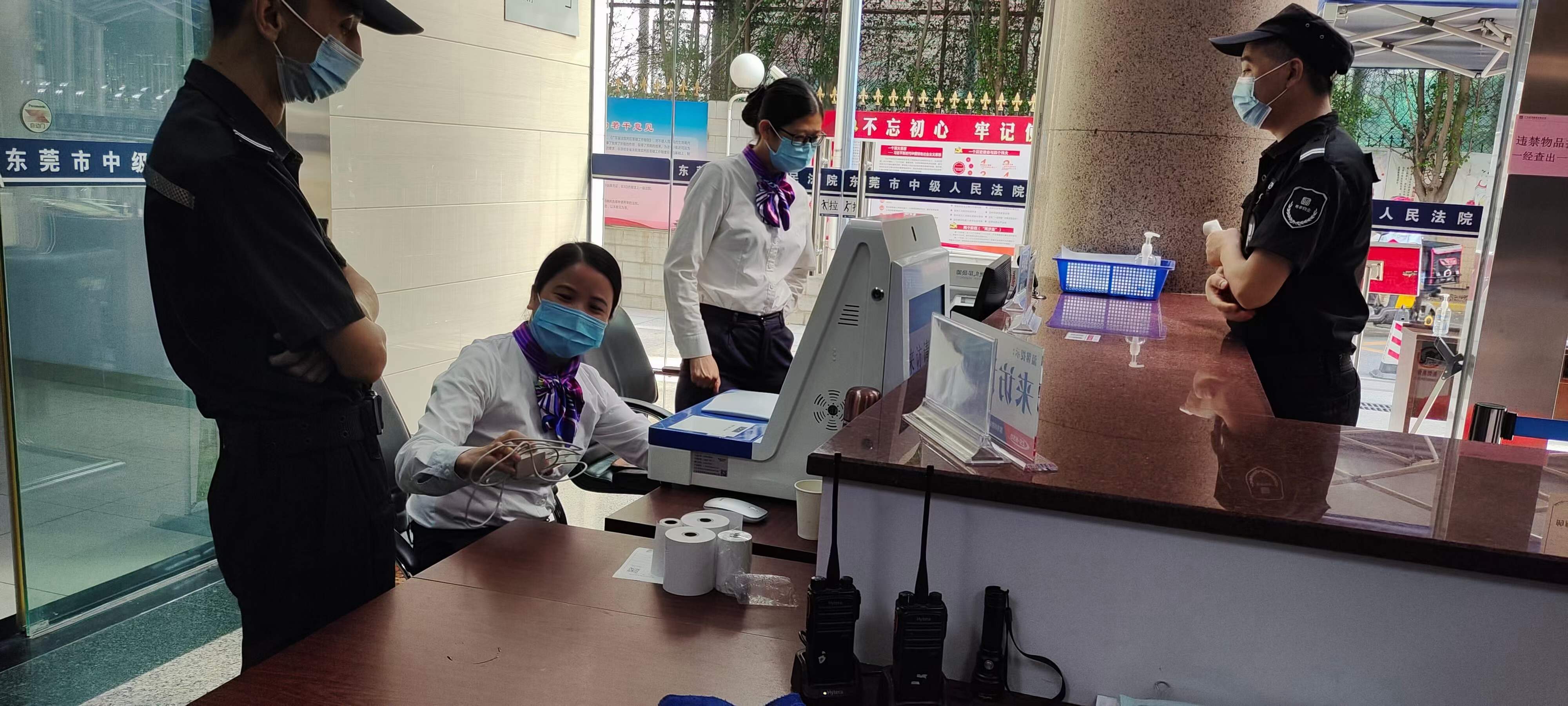 東莞中級人民法院：智慧通行新模式
